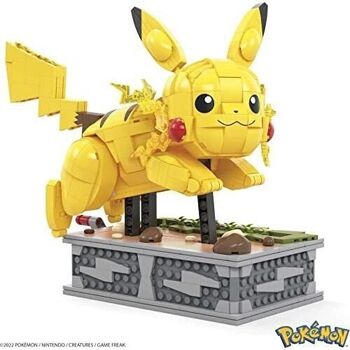 Mattel - réf : HGC23 - MEGA Pokémon - Pikachu en mouvement - Jouet de construction - 1095 pièces - 12 ans et plus 4