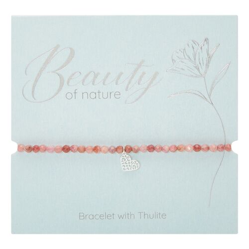 Bracelet-"Beauty of nature"-thulite