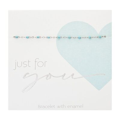 Bracelet-"Just for you"-mint