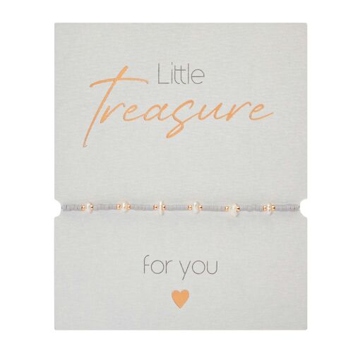 Bracelet-"Little Treasure"-grey