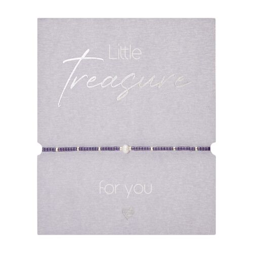 Bracelet-"Little Treasure"-purple