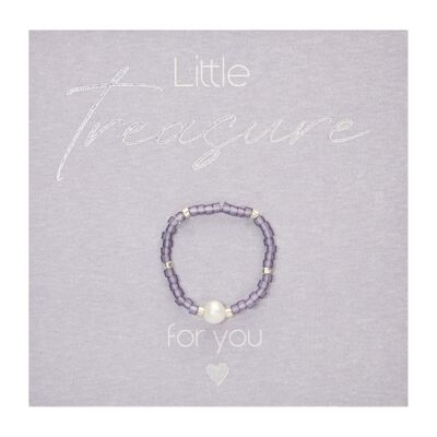 Ring-"Little Treasure"-purple