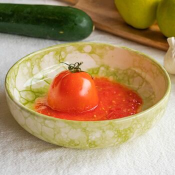 Râpe à plat en céramique pour fromage, tomate, nourriture / Vert - VERA 2