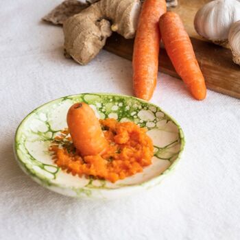 Râpe à plat en céramique pour fromage, tomate, nourriture / Vert - VERA 5