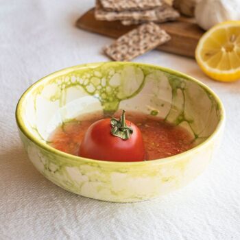 Râpe à plat en céramique pour fromage, tomate, nourriture / Vert - VERA 7