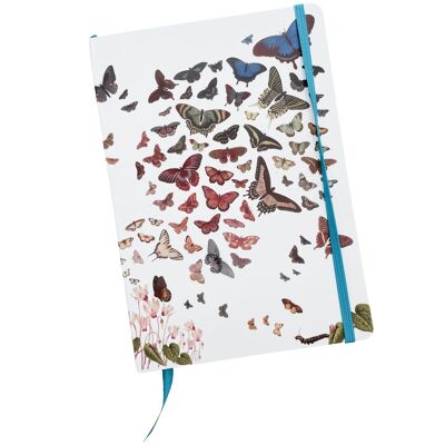 Carnet Papillons A5 ligné 126 pages par Clairefontaine