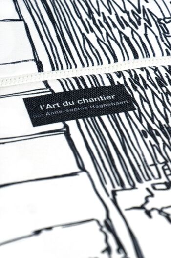 L'Art du Chantier - Bandoulière (réversible) 11