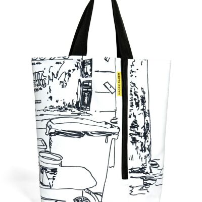 L'Art du Chantier - Borsa shopping XXL (reversibile)