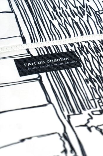L'Art du Chantier - Cabas XXL (réversible) 9