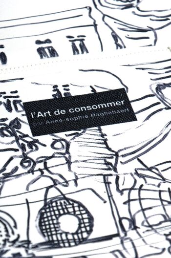 L'Art de Consommer - Cabas XXL (réversible) 8