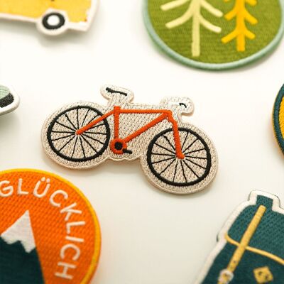 Cloth patch, pin, patch - bicycle, mountain bike