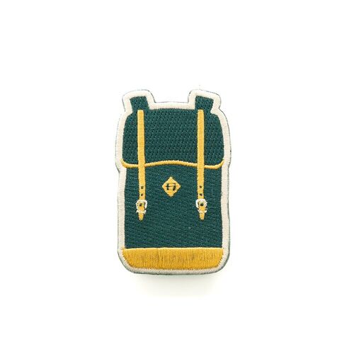 Patch aus Stoff, Anstecker, Aufnäher - Rucksack