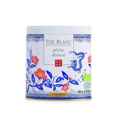 Weißer Tee Aprikose & Pfirsich - Bio