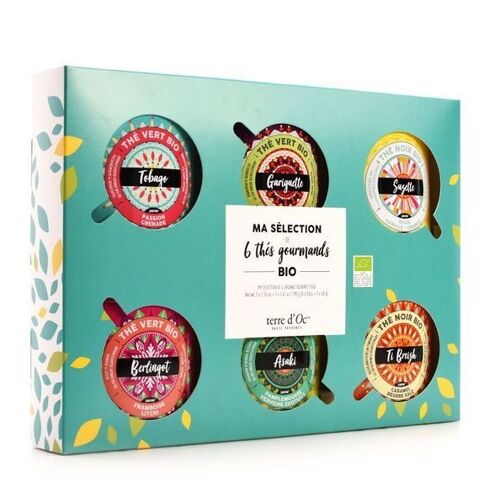 Gift Set 42 tea bags Gourmet tea (6x7) AB*