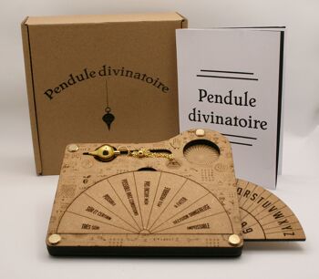 Pendule divinatoire - Objet Décoratif, fait main, artisanal, cadeaux, fabriqué en France, gravure laser, original, insolite, déco 2