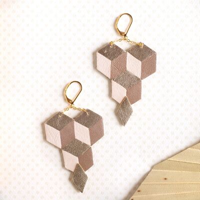 Erika pink earrings