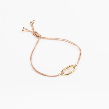 Bracelet Cordon - Lien Marron- OSMOSE