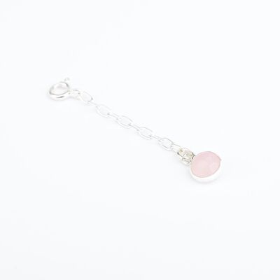 Interchangeable Chain Charm - Rose Quartz - MIA