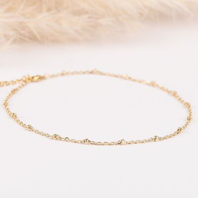 Ankle Chain Bracelet - OCÉANE - Gold Plated