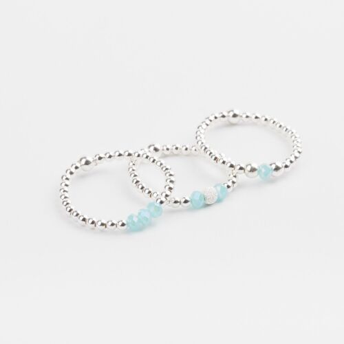 Bague Perle argent - Turquoise - SUBTIL