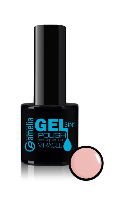 Esmalte gel de uñas 3 en 1 8 ml Pastel Pink