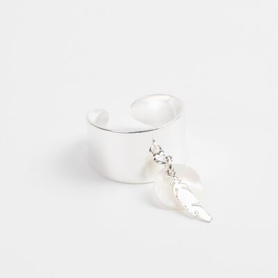 Ring - Mother-of-Pearl & Tassel - CHLOÉ - 12mm