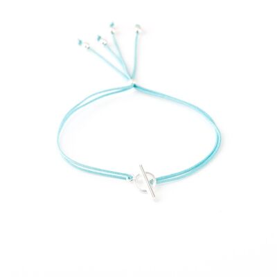 Bracciale in corda - Chiusura a T - ZOE