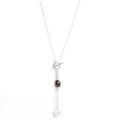 Austauschbare Halskette – Pyrit – MIA