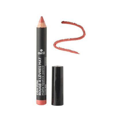 Certified organic Tendresse matte lipstick pencil