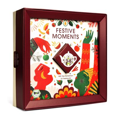 ETS - Colección de té "Momentos festivos", BIO, 32 bolsitas de té