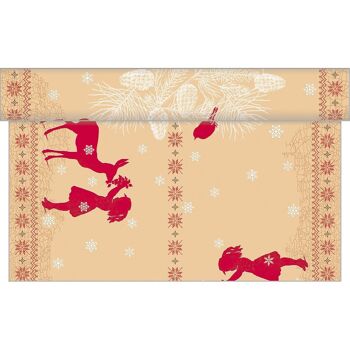 Chemin de table de Noël Sarah de Linclass® Airlaid 40 cm x 24 m, 1 pièce 2