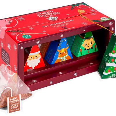 Regalo de té de invierno "Oh Tannenbaum", BIO, 6 bolsitas piramidales