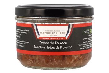 Terrine de Taureau à la Tomate & Herbes de Provence 160g 1