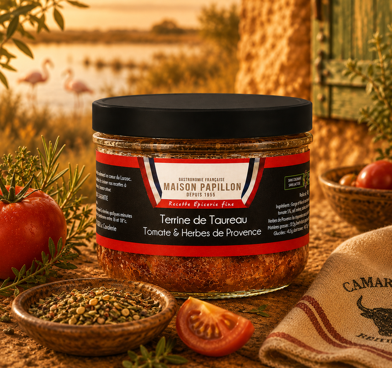Bull Terrine with Tomato & Herbs of Provence 160g