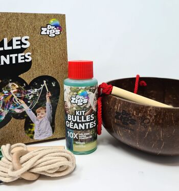 Kit de bulles de noix de coco en français 8