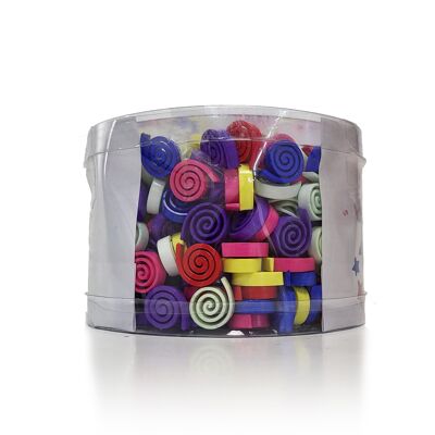 Haarschmuck – 500-teilige Packungen in verschiedenen Farben. Haarspangen für Kinder