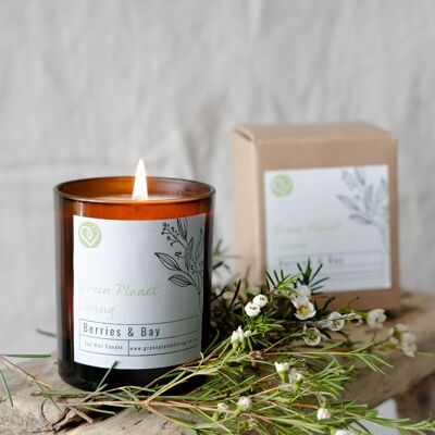 Berries & Bay scented candle