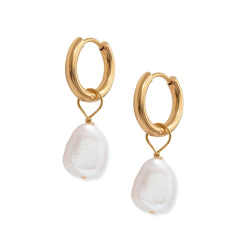 Pearl Hoops