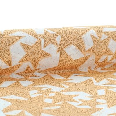 Christmas table runner Gitte in cinnamon from Linclass® Airlaid 40 cm x 24 m, 1 piece