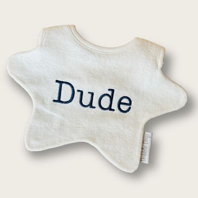 'Dude' Baby Bib