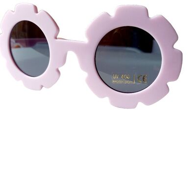 Gafas de sol niños Flor lila | gafas de sol para niños