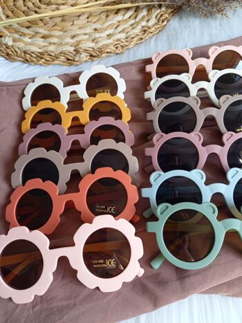 Lunettes de soleil enfants Flower rust | Lunettes de soleil pour enfants 2