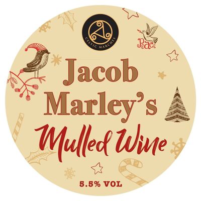 Jacob Marley's Mulled Wine 5.5% 10L BIB