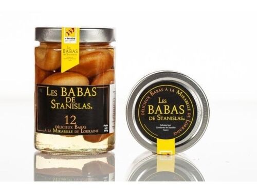 Les Babas de Stanislas à la Mirabelle 600g