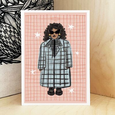 Big Coat Print - A5