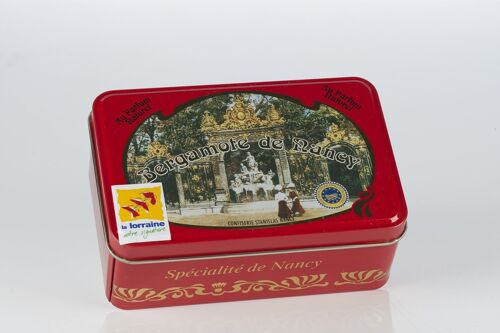 Bergamote de Nancy IGP boîte fer 150g (12)