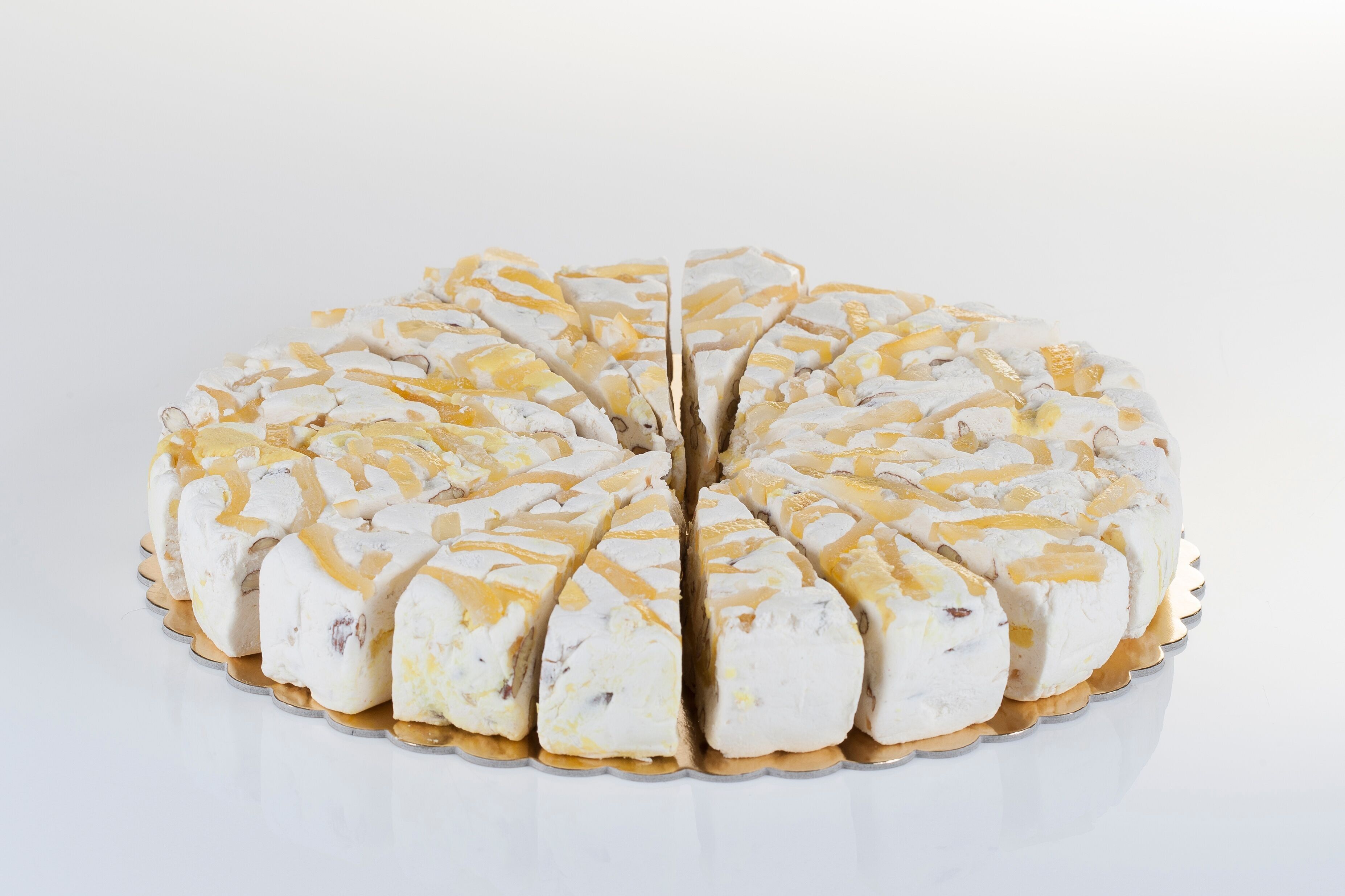 Crostata di torrone Dessert di meringa al limone (20 X 120g)