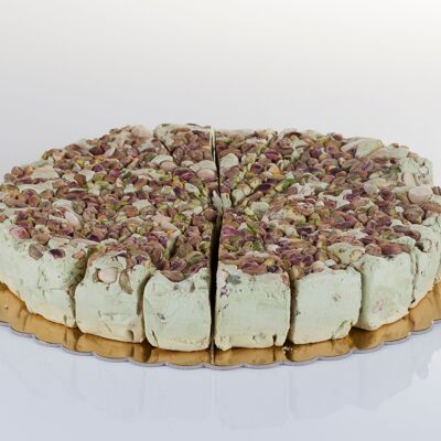 Tarta postre de turrón pistacho (20 X 120g)