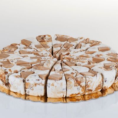 Crostata Di Torrone Dolce Con Caramello Al Burro Salato (20 X 120g)