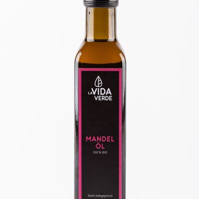 Organic almond oil 250ml